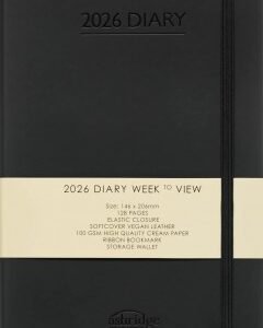 Ashridge PU A5 Week-Black